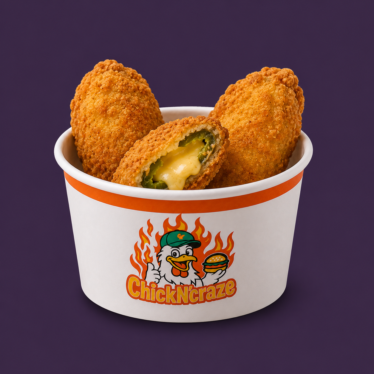 3x Jalapeños (Chili cheese)