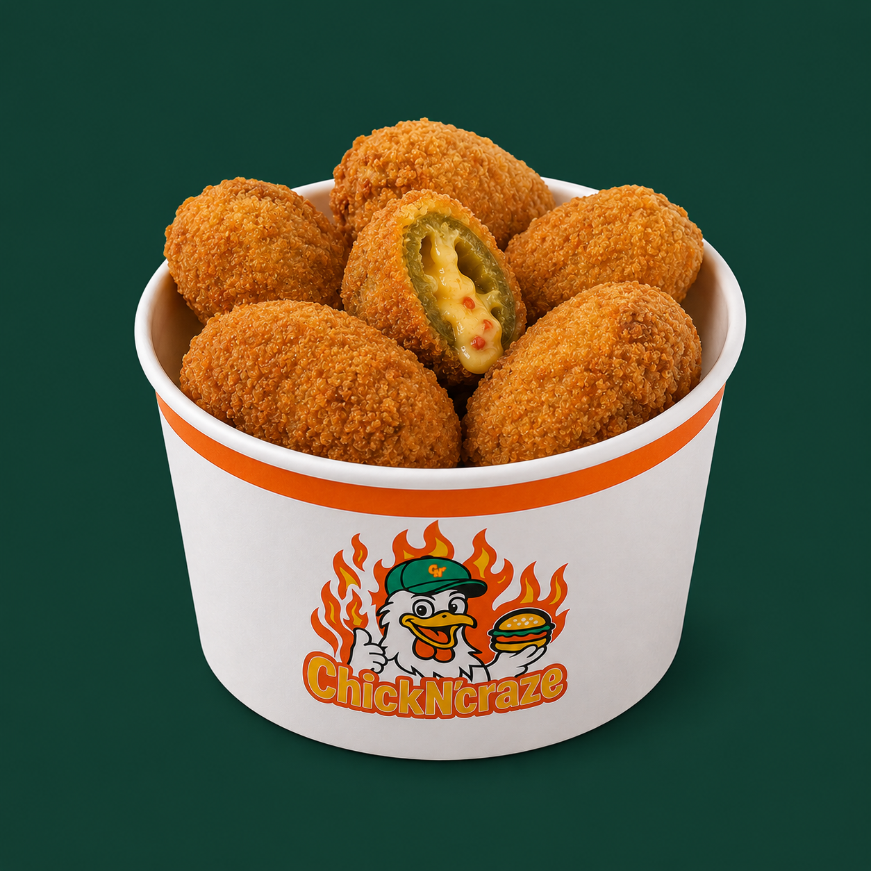 6x Jalapeños (Chili Cheese)